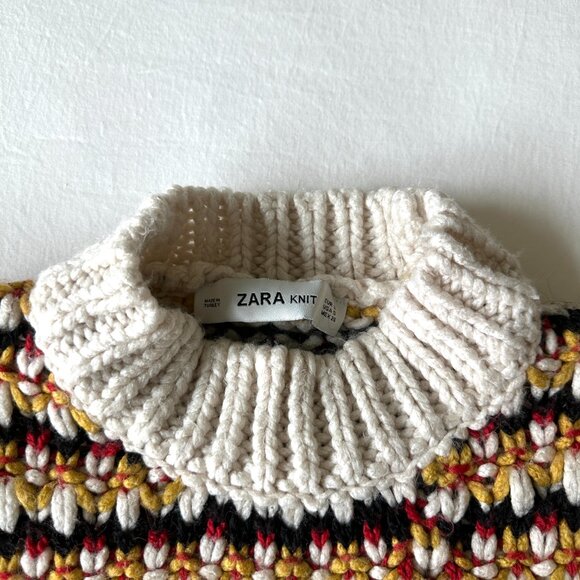 Zara Chunky Striped Knit - Picture 8 of 10